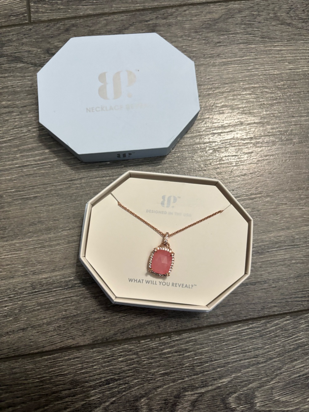 Bomb Party Necklace basking in the light